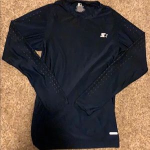 Navy Dri-fit starter workout shirt